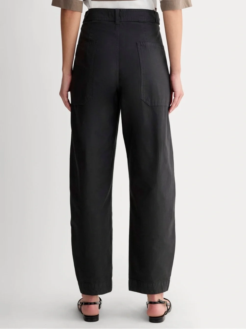 🖤EVERLANE THE FATIGUE BARREL PANTS IN BLACK 6